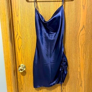 SHEIN Blue Party Dress